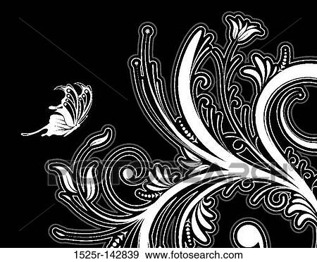Flower background View Large Illustration Stock Illustration - Flower background. Fotosearch