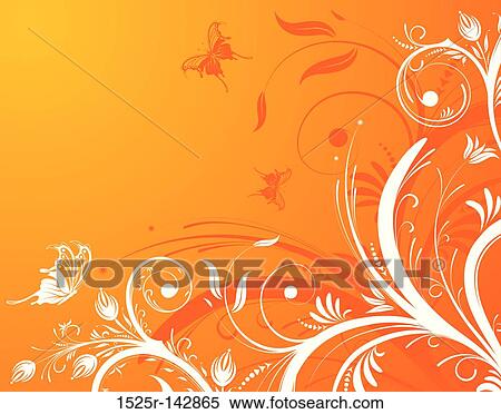 Flower background View Large Illustration Stock Illustration - Flower background. Fotosearch