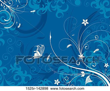Flower background View Large Illustration Stock Illustration - Flower background. Fotosearch