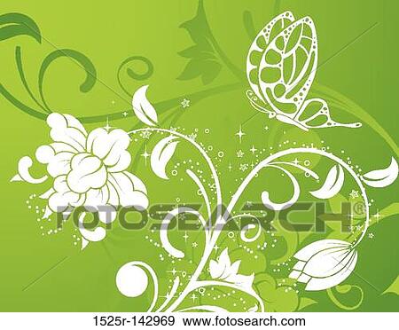 Flower background View Large Illustration Stock Illustration - Flower background. Fotosearch