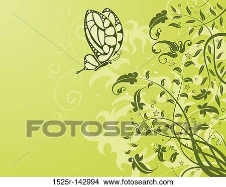 Stock Illustration - Flower background. Fotosearch