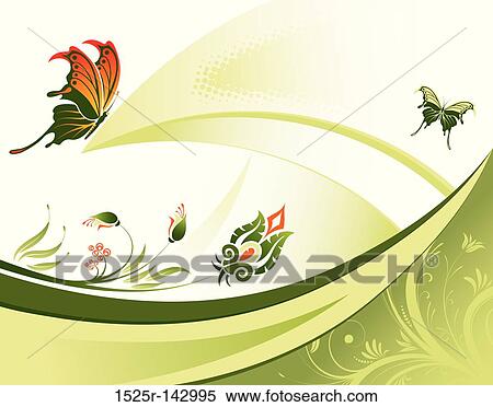 Flower background View Large Illustration Stock Illustration - Flower background. Fotosearch