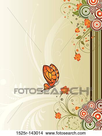 Flower background View Large Illustration Stock Illustration - Flower background. Fotosearch