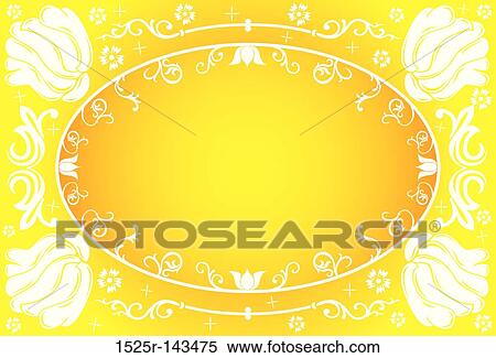 Flower Frame View Large Illustration Stock Illustration - Flower Frame. Fotosearch