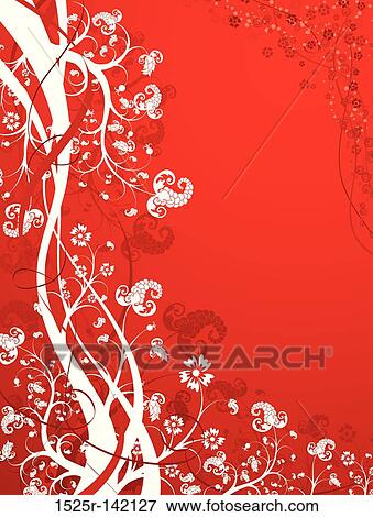 Foral background View Large Illustration Stock Illustration - Foral background. Fotosearch