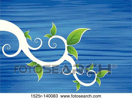 Fresh Floral background View Large Illustration Drawing - Fresh Floral background. Fotosearch