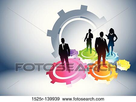 Gears of Success View Large Illustration Stock Illustration - Gears of Success. Fotosearch