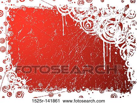 Grunge background, vector View Large Illustration Clip Art - Grunge background, vector. Fotosearch