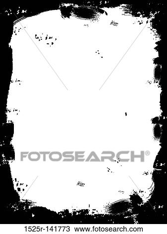 Grunge border, vector View Large Illustration Drawing - Grunge border, vector. Fotosearch