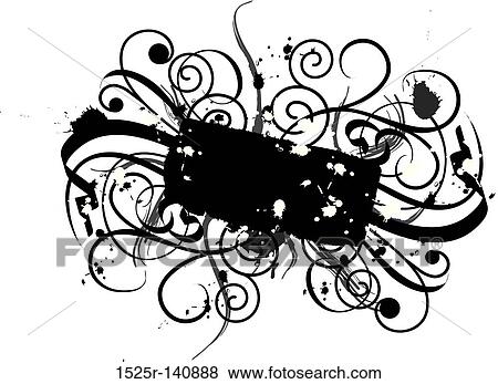 Grunge element for design, vector View Large Illustration Stock Illustration - Grunge element for design, vector. Fotosearch
