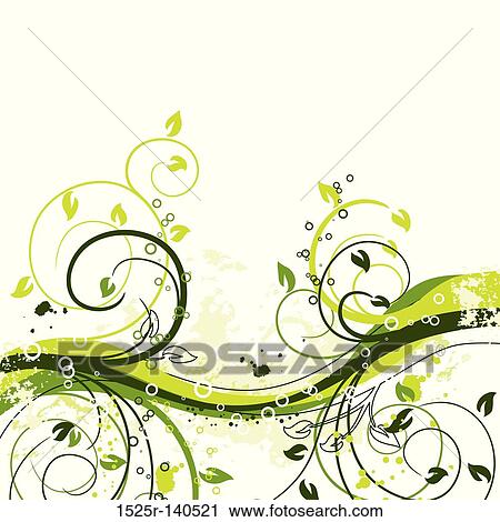 Grunge floral backgrounds, vector View Large Illustration Clip Art - Grunge floral backgrounds, vector. Fotosearch