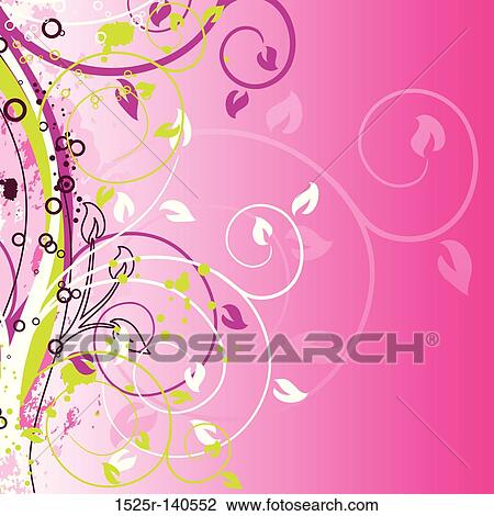 Grunge floral backgrounds, vector View Large Illustration Drawing - Grunge floral backgrounds, vector. Fotosearch