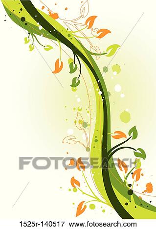 Grunge floral backgrounds, vector View Large Illustration Stock Illustration - Grunge floral backgrounds, vector. Fotosearch
