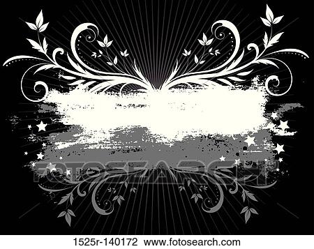 grunge frame View Large Illustration Drawing - grunge frame. Fotosearch