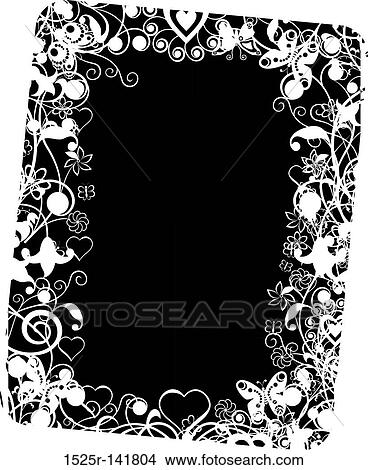 Grunge valentine frame, vector illustration View Large Illustration Stock Illustration - Grunge valentine frame, vector illustration. Fotosearch