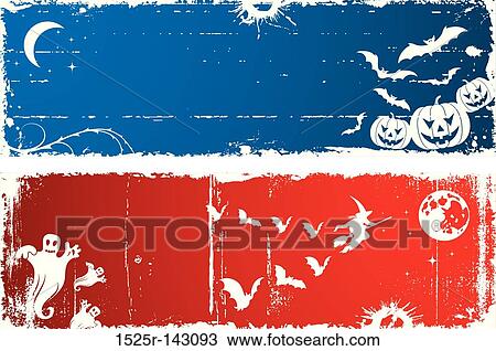 Halloween background View Large Illustration Drawing - Halloween background. Fotosearch