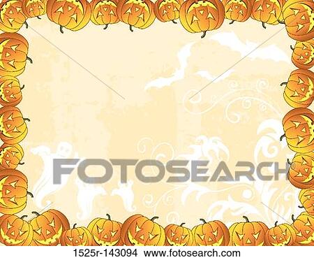 Halloween background View Large Illustration Stock Illustration - Halloween background. Fotosearch