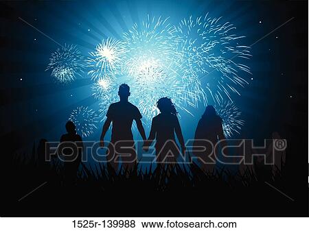 Stock Illustration - Happy Family Celebrations. Fotosearch