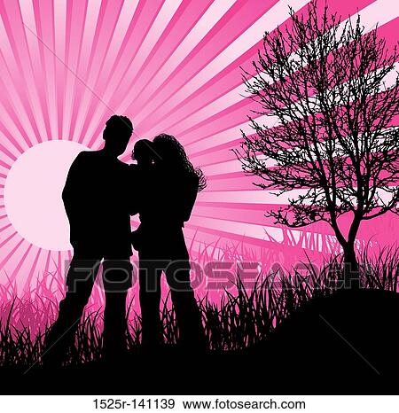 Stock Illustration - Happy family, vector. Fotosearch