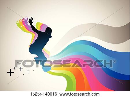 Stock Illustration - Jump into Sport. Fotosearch