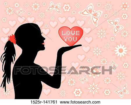 Love you, vector illustration View Large Illustration Clip Art - Love you, vector illustration. Fotosearch