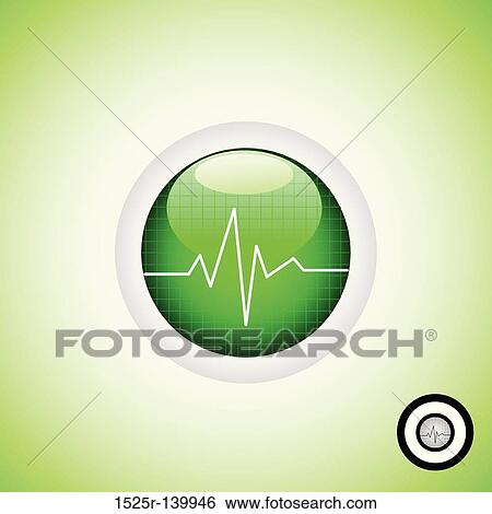 Medical Button View Large Illustration Stock Illustration - Medical Button. Fotosearch