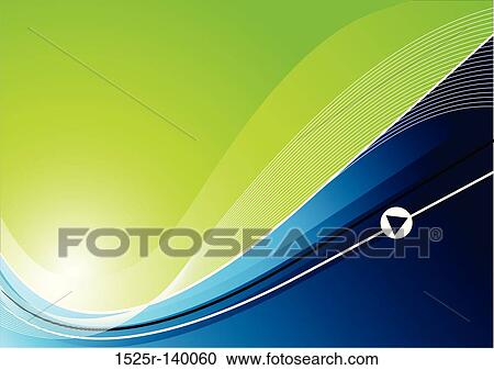 Clipart - Natural Wave Background. Fotosearch