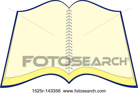 Stock Illustration - Notebook. Fotosearch