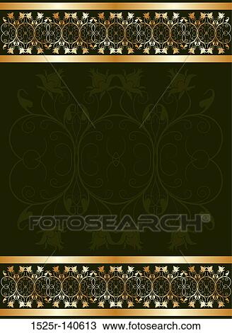 Ornamental floral design, vector View Large Illustration Drawing - Ornamental floral design, vector. Fotosearch