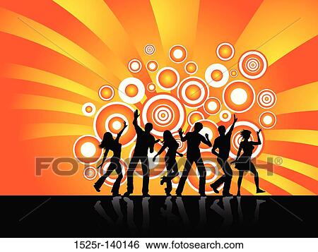 party people 4 View Large Illustration Stock Illustration - party people 4. Fotosearch