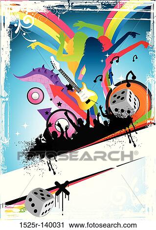 Party Surprise View Large Illustration Clip Art - Party Surprise. Fotosearch