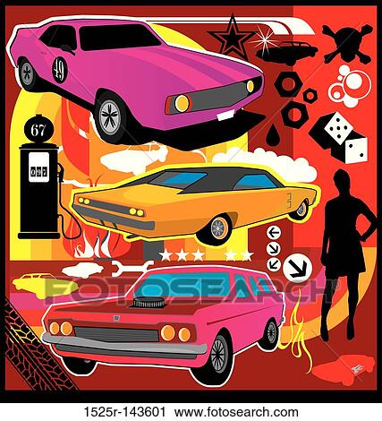Pimp My Ride View Large Illustration Clip Art - Pimp My Ride. Fotosearch