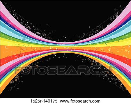 rainbow background View Large Illustration Stock Illustration - rainbow background. Fotosearch