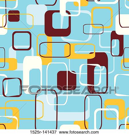 Retro pattern, seamless, vector View Large Illustration Stock Illustration - Retro pattern, seamless, vector. Fotosearch