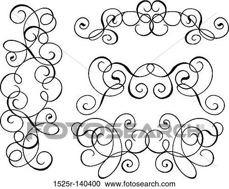 Scroll, cartouche, decor, vector illustration View Large Illustration Clipart - Scroll, cartouche, decor, vector illustration. Fotosearch