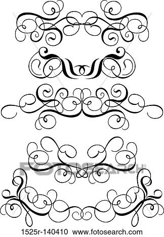 Scroll, cartouche, decor, vector illustration View Large Illustration Clipart - Scroll, cartouche, decor, vector illustration. Fotosearch