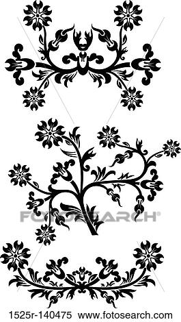 Scroll, cartouche, decor, vector illustration View Large Illustration Stock Illustration - Scroll, cartouche, decor, vector illustration. Fotosearch