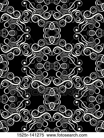 Stock Illustration - Seamless pattern, vector. Fotosearch