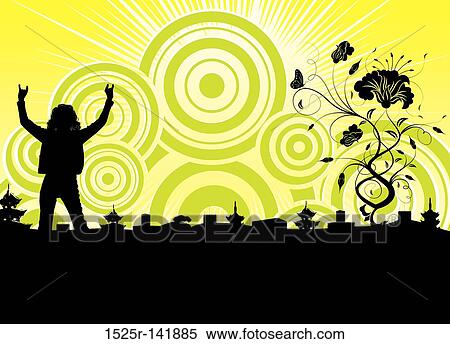 Silhouette woman View Large Illustration Stock Illustration - Silhouette woman. Fotosearch
