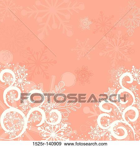 Snowflakes background, vector View Large Illustration Stock Illustration - Snowflakes background, vector. Fotosearch