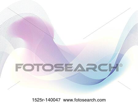 Stock Illustration - Soft Vector Waves. Fotosearch
