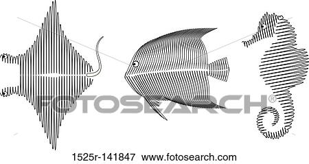 Spiral fish View Large Illustration Stock Illustration - Spiral fish. Fotosearch