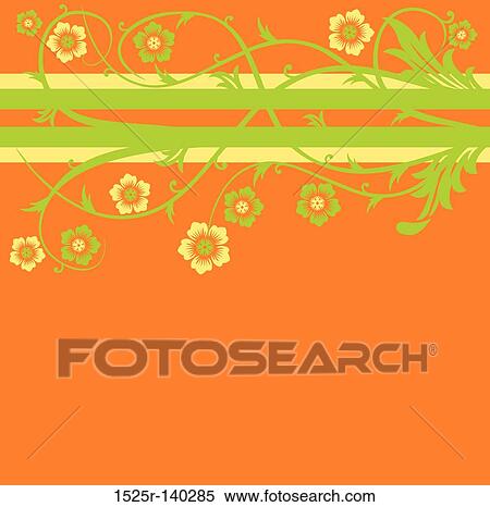 Spring background, vector View Large Illustration Stock Illustration - Spring background, vector. Fotosearch