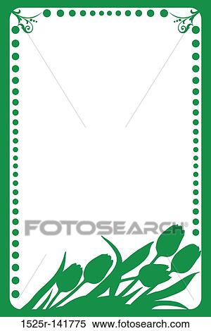 Spring frame, vector illustration View Large Illustration Stock Illustration - Spring frame, vector illustration. Fotosearch
