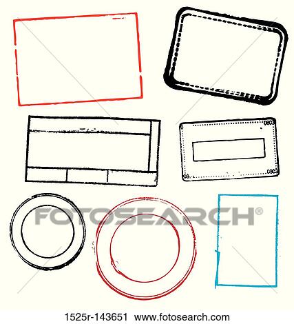 Clip Art - Stamps. Fotosearch