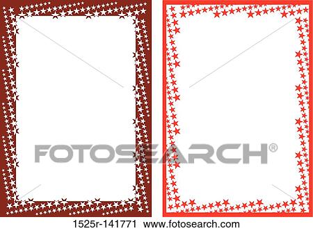 Star frame View Large Illustration Clip Art - Star frame. Fotosearch