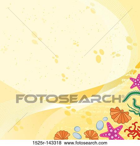 Summer background View Large Illustration Stock Illustration - Summer background. Fotosearch