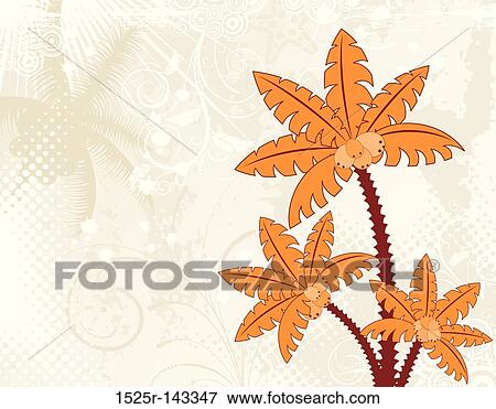 Stock Illustration - Summer background. Fotosearch