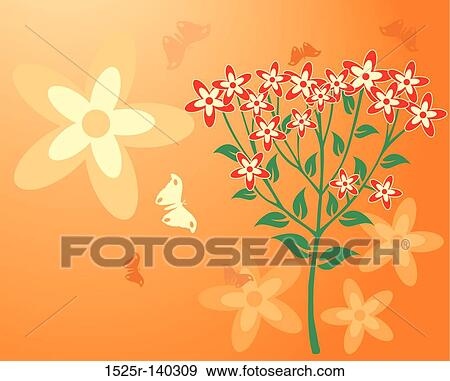 Summer background, vector View Large Illustration Stock Illustration - Summer background, vector. Fotosearch