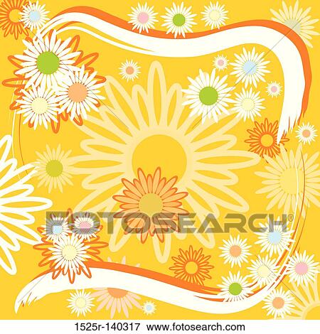 Summer background, vector View Large Illustration Stock Illustration - Summer background, vector. Fotosearch